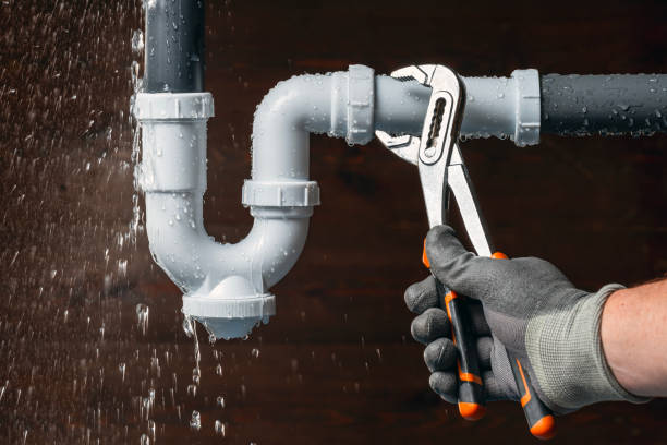 Professional Drain Cleaning technician working in Janesville, WI